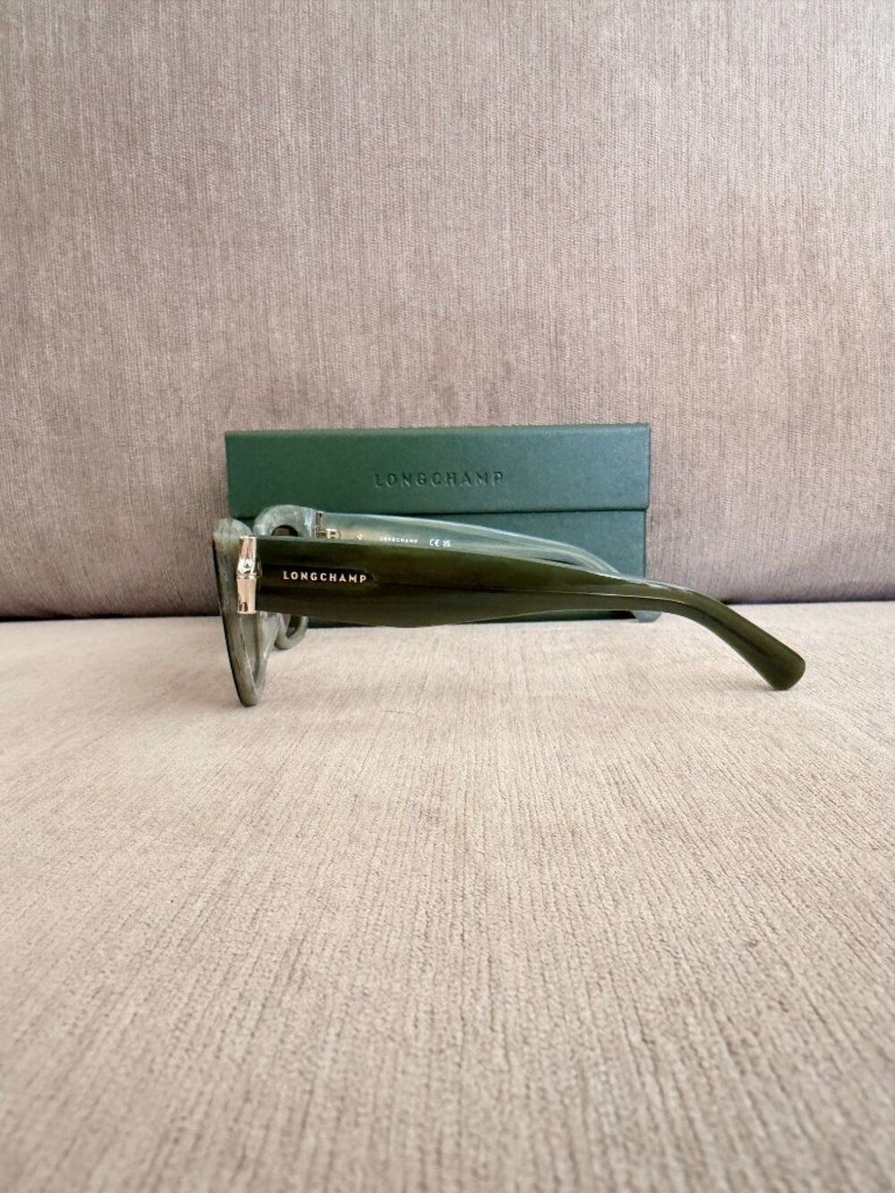 Longchamp Green Square Sunglasses - Picture 2 of 3